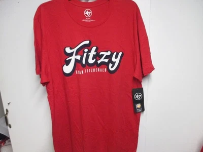 CAMISETA WORCESTER "WOOSOX" LIGAS MENORES 47 MARCA RYAN "FITZY" FITGERALD (XL) ROJA Foto 1 de 4
