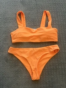 Zaful Swim Teen Girl Orange swimsuit Bikini Medium - Bild 1 von 3