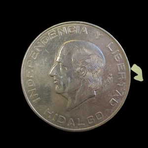 MEXICO 10 PESOS 1956 HIDALGO SILVER KM 474 #6751# - Picture 1 of 2