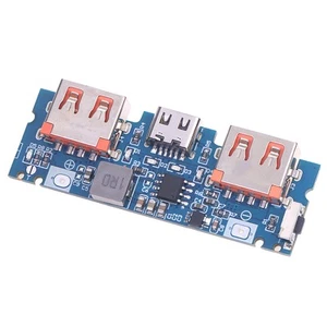 Batterie Ladegerät Dual USB 5V-Typ-C Mobile Power Bank 18650 Booster-Modul - Photo 1/12