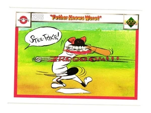 1990 Upper Deck Comic Ball #206 / 209 Father Knows Worst Baltimore Orioles - Picture 1 of 2