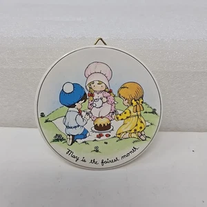 Joan Walsh Anglund Porcelain Christmas Ornament West Germany MAY - Picture 1 of 3