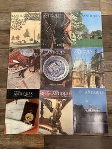 The Magazine Antiques 1981 Vintage Magazine Lot Of 9 Missing Aug Nov Dec - Picture 1 of 9