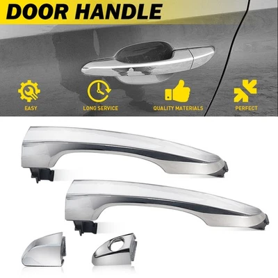 Manijas de puerta exteriores conductor delantero y trasero lado izquierdo aptas para Hyundai Tucson 2016-2021 J Foto 1 de 4