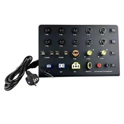 Placa de prueba de faros de coche, lámpara LED HID xenón, T10, W5W, Festoon, C5W, 5271 - Imagen 1 de 4