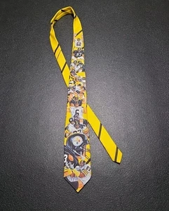 Corbata de fútbol Ralph Marlin Pittsburg Steelers para hombre 56L 3W amarilla original de EE. UU. - Imagen 1 de 16