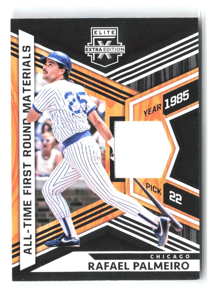 2021 Panini Elite Edition #ATFM-RP Rafael Palmeiro AllTime First Round Relic - Image 1 of 2