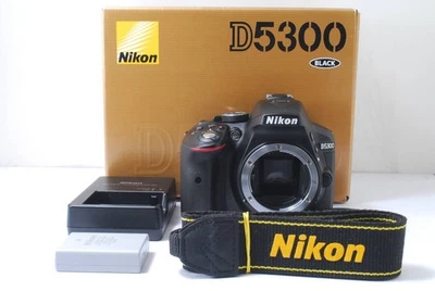 "MINT w/Box" Nikon D5300 body only black 24.2MP DSLR Digital camera From Japan - Image 1 of 4