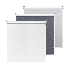 100% Blackout Roller Blinds for Windows, Shades for Indoor Windows with Strip... - Picture 1 of 7
