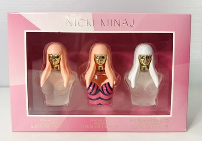 Nicki Minaj Pink Friday Eau de Parfum 3-Piece Miniature Mini Perfume Gift Set — 第 1/4 张图片