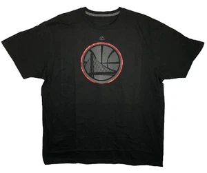 Golden State Warriors Herren M BlackOut Chrome Kurzarm T-Shirt Schwarz - Bild 1 von 3