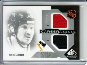 2014-15 SP Game Used Career Legacy Jerseys Mario Lemieux - Pittsburgh Penguins