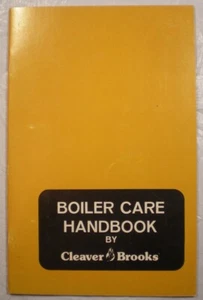 Cleaver Brooks AQUA-CHEM Kessel Wartungshandbuch Asbest Geschichte 1980er Jahre - Bild 1 von 6
