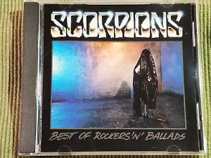 SCORPIONS BEST OF ROCKERS 'N' BALLADS 12 TRACK CD FREE SHIPPING - Picture 1 of 2