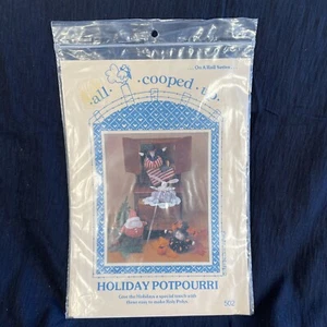 All Cooped Up pattern #502 Holiday Potpourri roly poly doll Bunny Witch Santa + - Picture 1 of 2