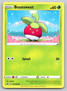 Bounsweet 013/198 Common Chilling Reign Pokemon Card - NM Near Mint - Picture 1 of 2