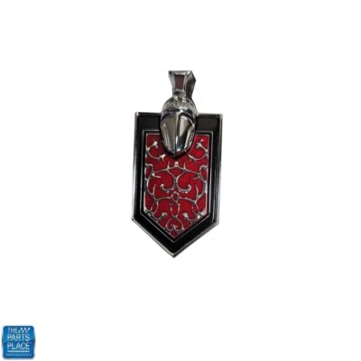 1983-88 Monte Carlo SS Front Rubber Bumper Nose Emblem OE Style w/ Studs - Image 1 of 3