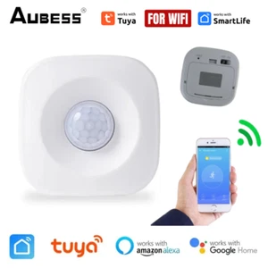 Tuya WiFi Smart PIR Motion Sensor Smart Alarm Detector Smart Home For Alexa - Picture 1 of 11