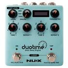 NUX Duotime Stereo Delay Pedal with Independent Time,Analog Delay,Tape Echo,D...