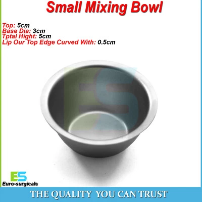 BEADEN® INSTRUMENTS / MEDSPO Laboratorio di impianti chirurgici dentali ciotola di miscelazione in acciaio inox strumento di laboratorio impianto