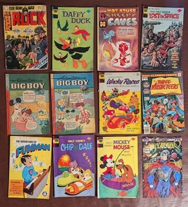 Vintage Bronze Age 1970's Lot Marvel, DC, Disney, Whitman, & Harvey 12 Total - Picture 1 of 14