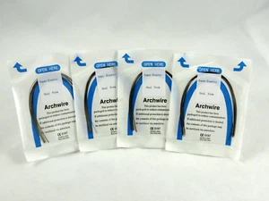 Kit de ortodoncia superior de alambre ovoide elástico dental 0,014" / 40 piezas CREATIVO - Imagen 1 de 1