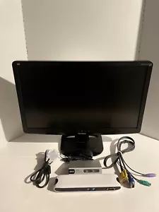 ViewSonic VA2333-LED 23" LCD Monitor w/ VGA Cable Set, KVM Switch, VGA LAN Dock - Picture 1 of 11