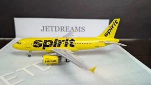 1/200 SPIRIT AIRLINES AIRBUS A319-100 YELLOW BARE FARE COLORS N534NK GEMINI JETS - Picture 1 of 9