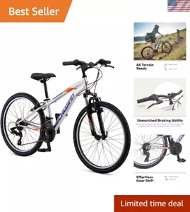 Versatile Mountain Bike with Alloy Frame - 21 Speeds & Front Suspension Comfort - Picture 1 of 9