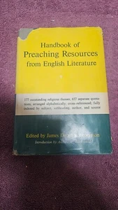 💒Handbook of Preaching Resources from English Literature • 1962 HCDJ 1st Ed. - Picture 1 of 15