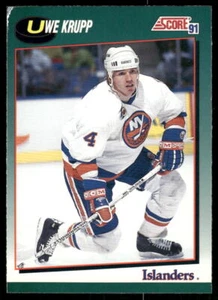 1991-92 Score Rookie and Traded #104T Uwe Krupp - Picture 1 of 2