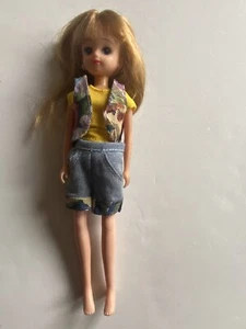 Takara Licca Chan 9” Doll Casual Dress TOMY Japan Y2K Kawaii Barbie Doll - Picture 1 of 14