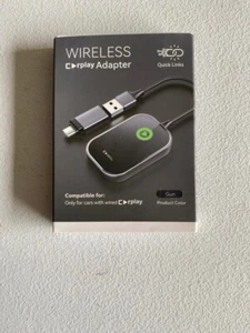 Yilutong Wireless CarPlay Adapter for iPhone, Converts Wired to Wireless CarPlay - Picture 1 of 5