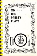 Na Placa presby Vintage Livro de receitas por Primeira Igreja Presbiteriana Wilmette, Il