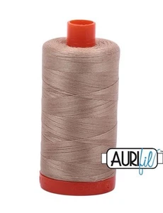 AURIFIL QUILT THREAD - 50 WT - 1422 yds #2326 Sand - Picture 1 of 2