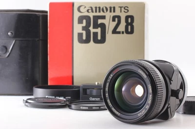 [ Top MINT w/Red Box/Case/Hood ]Canon FD TS 35mm f/2.8 SSC MF Lens From JAPAN - Image 1 of 4