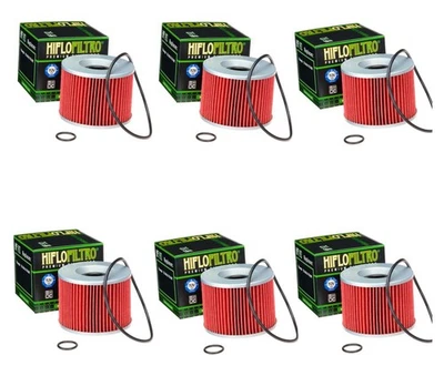 Filtro de aceite HF192 - Paquete de 6 reemplaza Triumph 121-00-31-T0-301 Foto 1 de 4