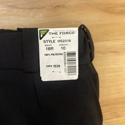 Horace Small Uniform Black Cargo Shorts 18R Gripper Stretch Waist - Image 1 of 4