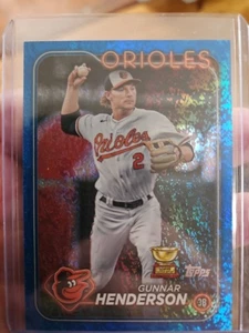 2024 Topps Serie 2 - Lámina Azul #450 Gunnar Henderson/999 Baltimore Orioles  - Imagen 1 de 4
