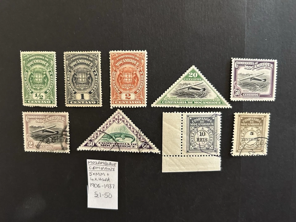 Mozambique Company X5 MM + X4 usado 1906-1937 Foto 1 de 1