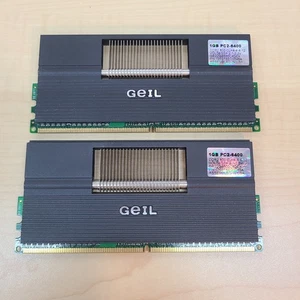 Geil EVO-ONE High Performance PC2-6400 DIMM 800 MHz DDR2 2x1gb Kit SDRAM Memory - Picture 1 of 3