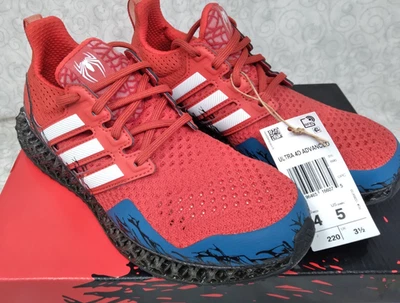 Adidas Marvel x Ultra 4D Advanced 'Homem-Aranha 2' IG5337- Tamanho 4 Masculino - Imagem 1 de 4