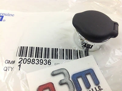 2007-2013 Chevrolet Silverado GMC Sierra Chrome Dash Power Outlet COVER new OEM - Image 1 of 3