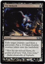 Vile Rebirth *FOIL Common* Magic MtG x1 M13 SP
