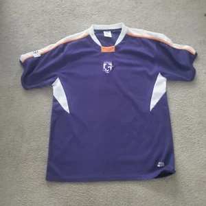Saprissa L Soccer Football Jersey Purple Dragon Orange GUC - Picture 1 of 6
