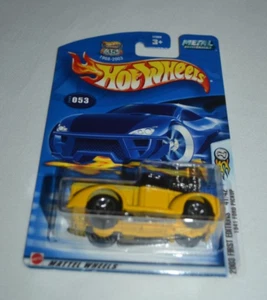 HOT WHEELS HIIGHWAY 35 - 2003 FIRST EDITIONS 41/42 - 1941 FORD PICKUP YELLOW - Picture 1 of 5