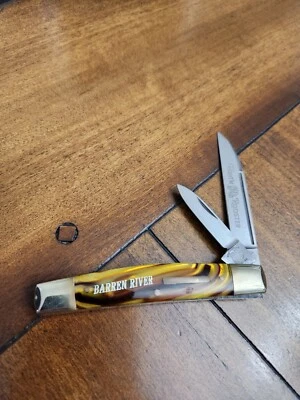 Fight'n Rooster 2 Blade Congress 1982 Rod & Gun Club Barren River JW  Foto 1 de 4