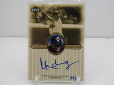 MANNY RAMIREZ 2000 UPPER DECK LEGENDARY SIGNATURES GOLD AUTOGRAPH! #38/50!