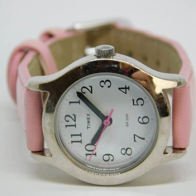 Timex T79081 Reloj Mujer Analógico Cuarzo Banda Tono Rosa Batería Nueva Foto 1 de 4