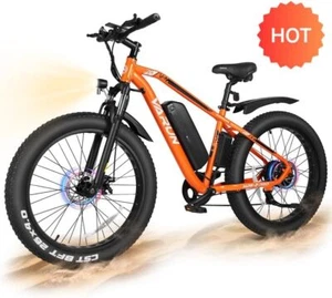26" Fat Tire Mountain Electric Bicycle Peak 750W 48V Up to 25MPH Ebike for Adult - Picture 1 of 8